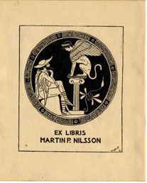 Ex libris de Martin P. Nilsson