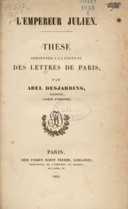 Abel Desjardins, L'empereur Julien (1845) (c) SCd Lille 3