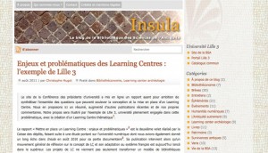Le blog Insula (version 2010/2011)