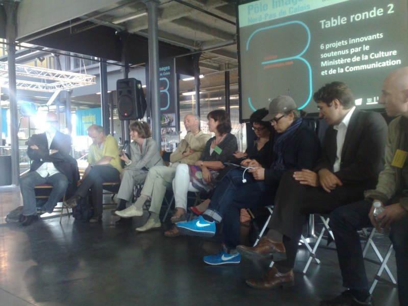 Les participants de la table-ronde "Projets innovants"
