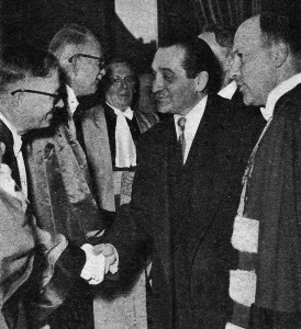 Pierre Mendès-France à Lille le 6 novembre 1954