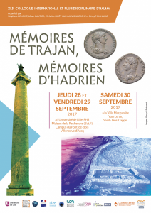 Colloque Mémoires de Trajan, Mémoires d'Hadrien
